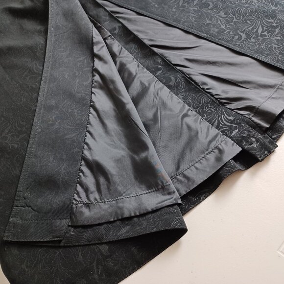 Pizazz Floral Jacquard Pattern Vintage Trent Coat - Picture 7 of 16